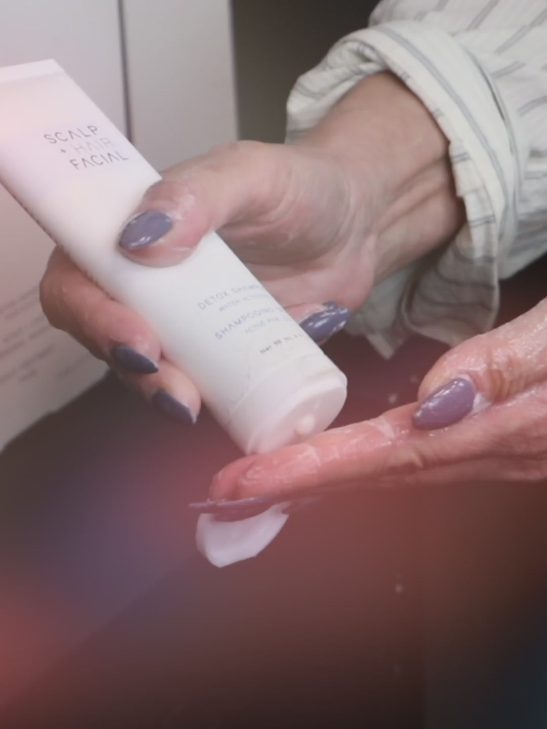 SCALP+HAIR FACIAL-DETOX SHAMPOO (Weekly scalp reset) Water Activated 4 OZ.
